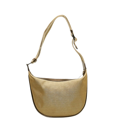 Gucci Gold Canvas Sherry