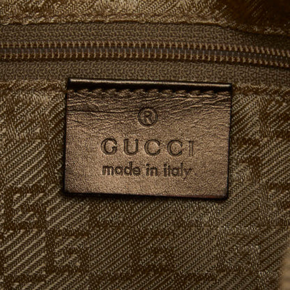 Gucci Gold Canvas Sherry