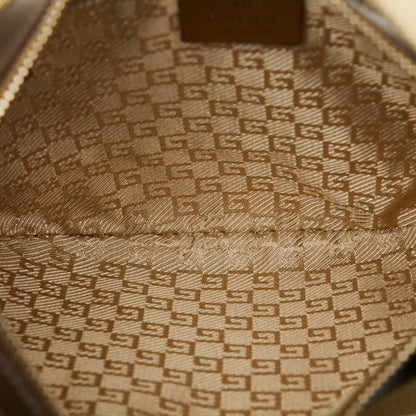 Gucci Gold Canvas Sherry