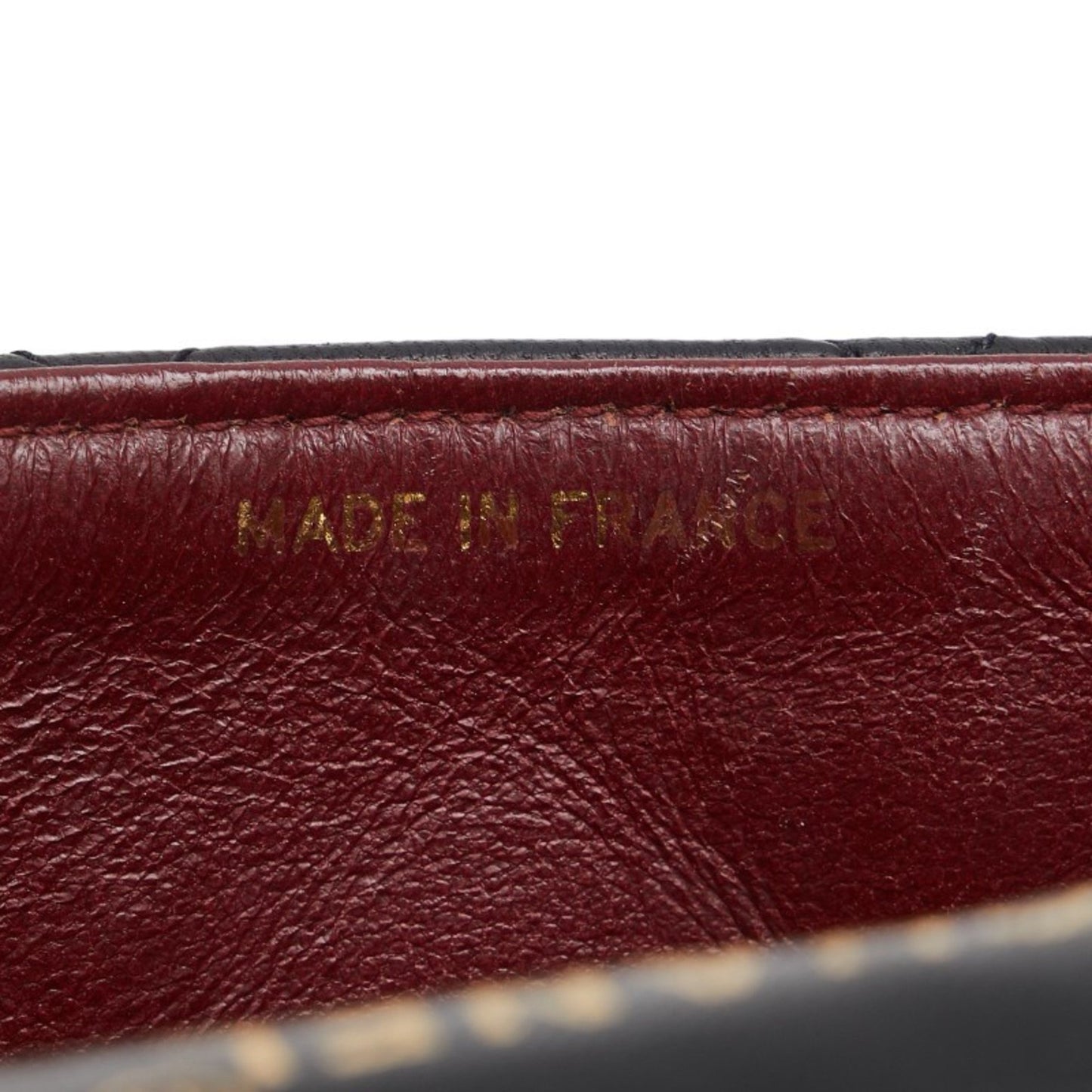 Chanel Black Leather Diana