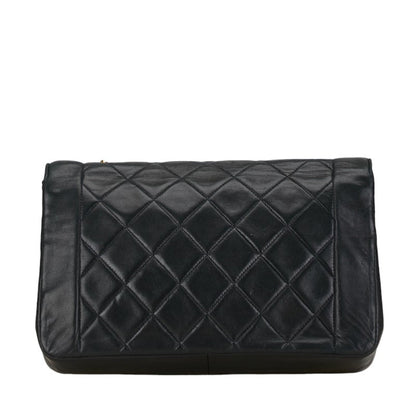 Chanel Black Leather Diana