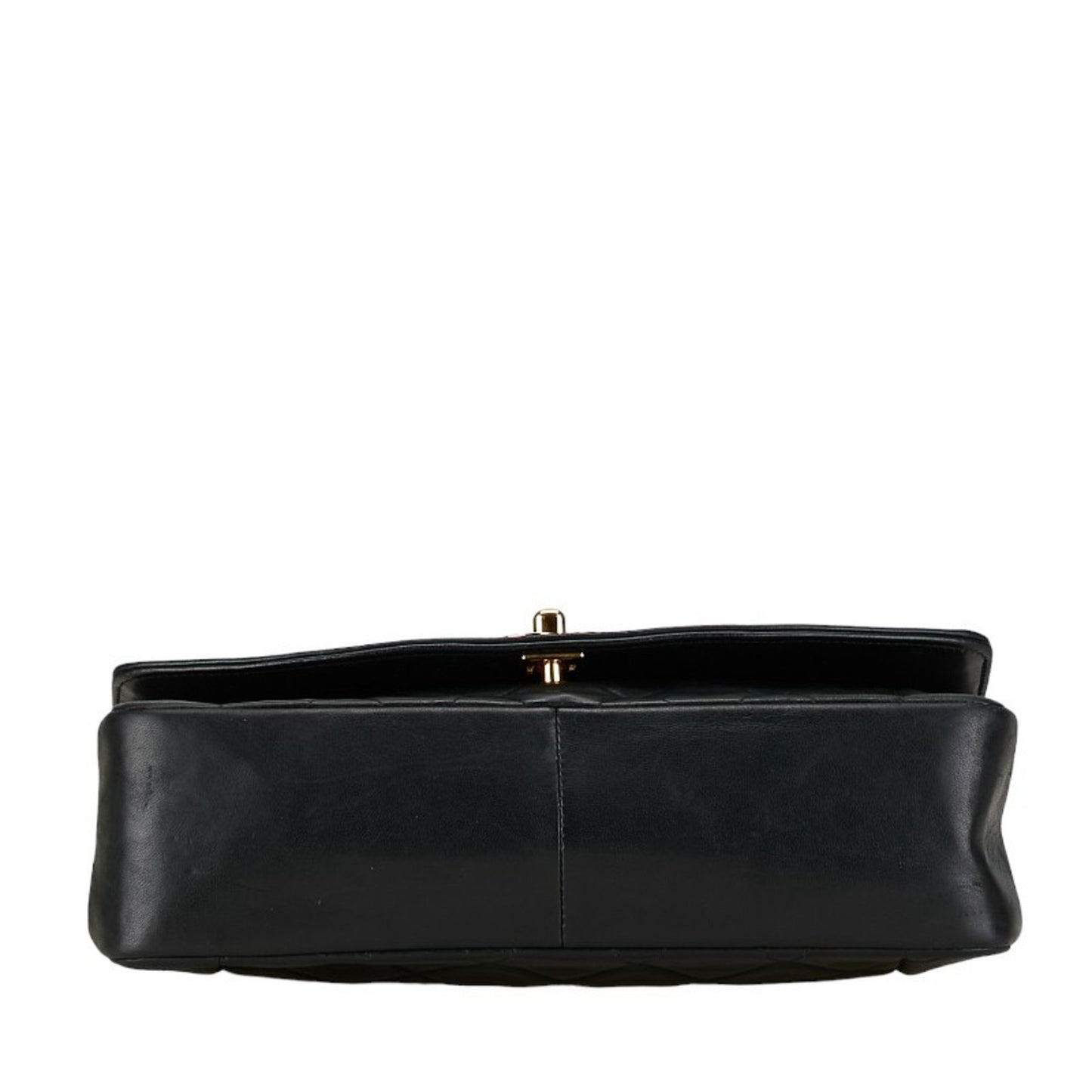 Chanel Black Leather Diana
