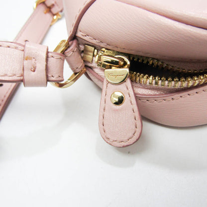 Salvatore Ferragamo Pink Leather Gancini