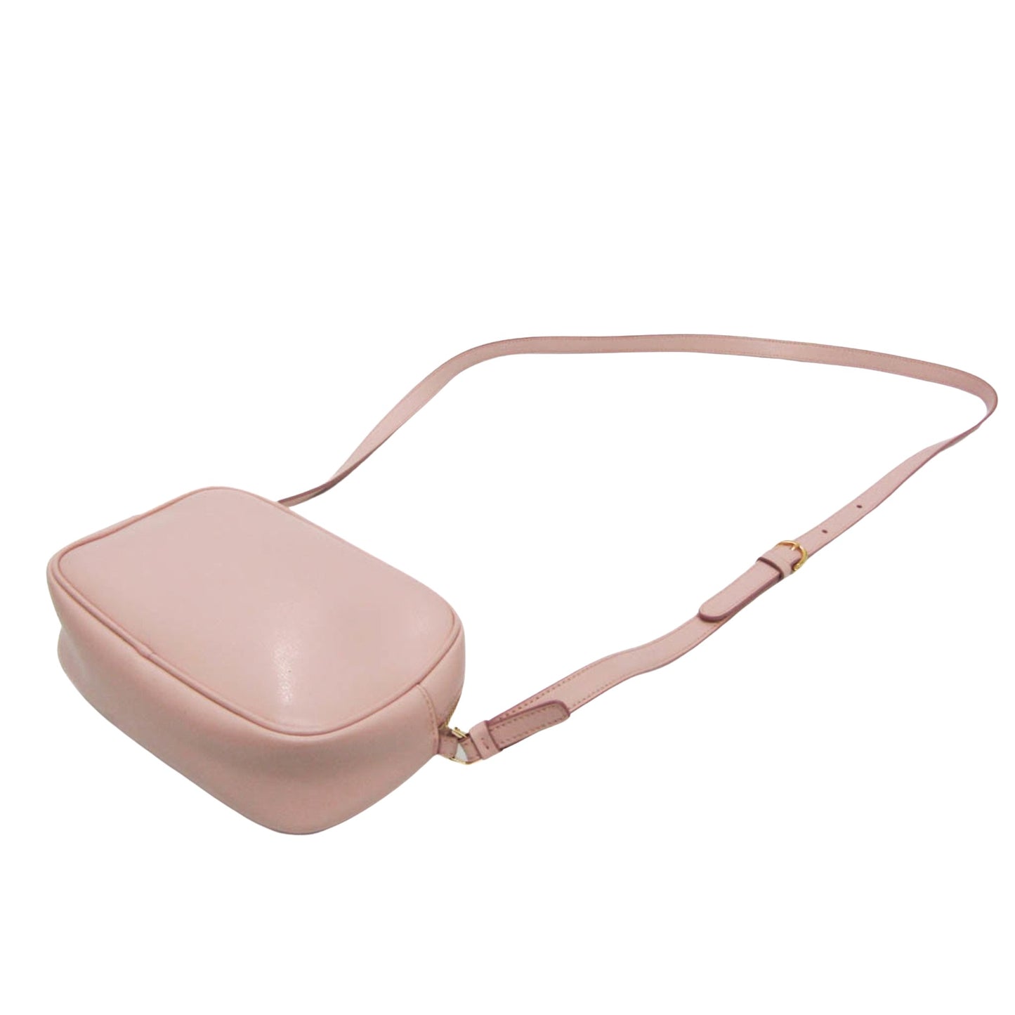 Salvatore Ferragamo Pink Leather Gancini
