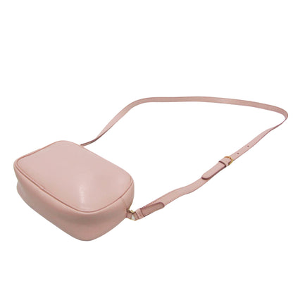 Salvatore Ferragamo Pink Leather Gancini