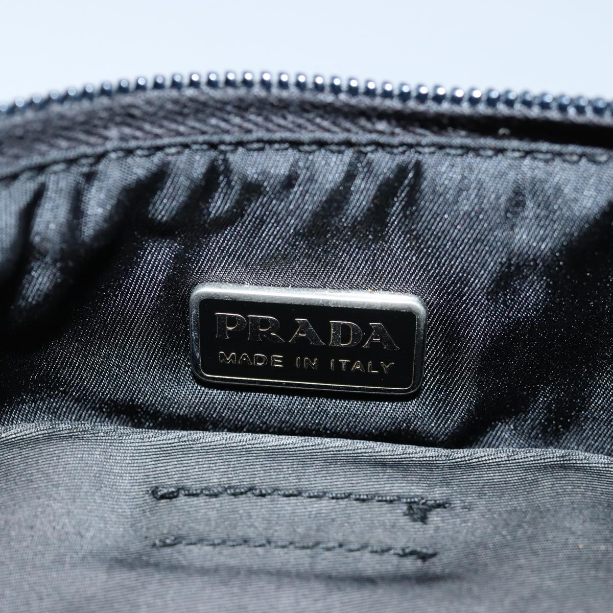Prada Black Synthetic Tessuto