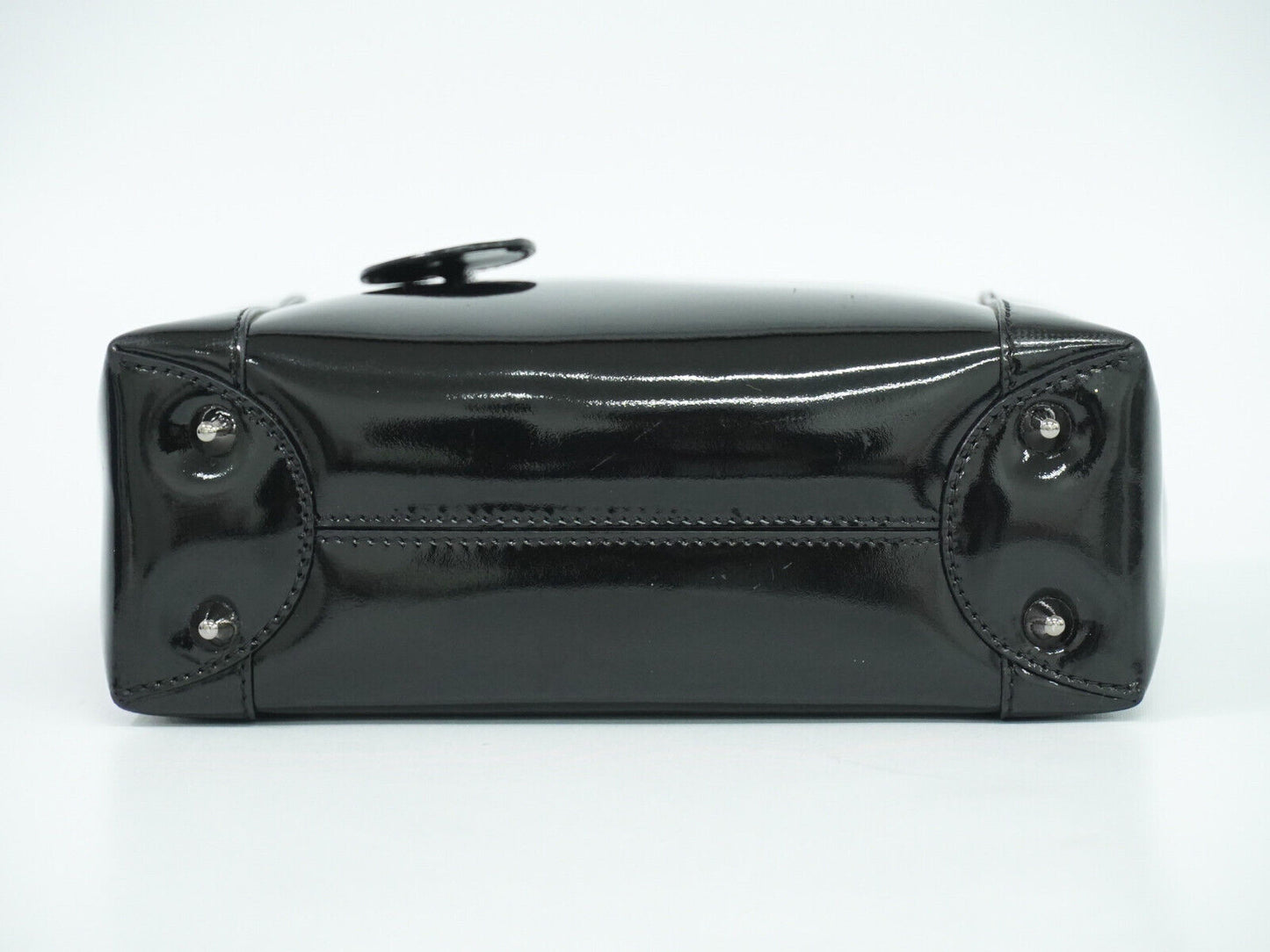 Dior Black Patent Leather Maris Pearl