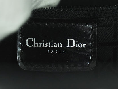 Dior Black Patent Leather Maris Pearl