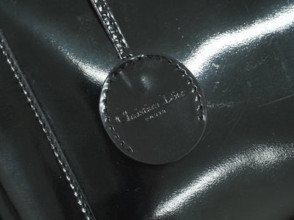Dior Black Patent Leather Maris Pearl