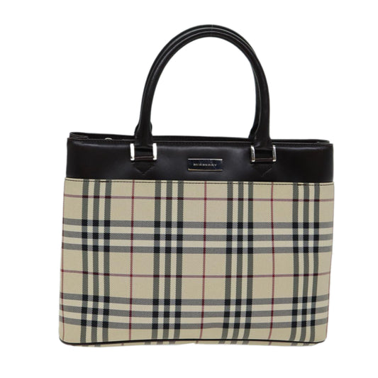 Burberry Brown Canvas Nova Check