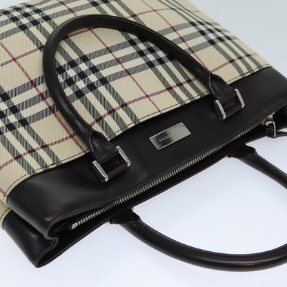 Burberry Brown Canvas Nova Check