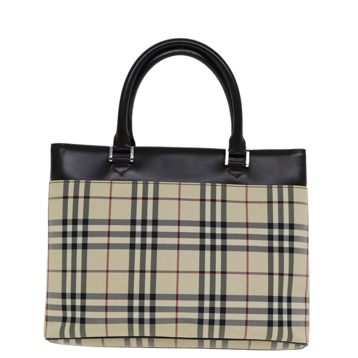 Burberry Brown Canvas Nova Check