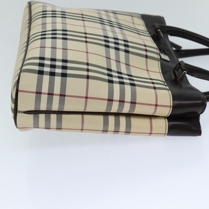 Burberry Brown Canvas Nova Check