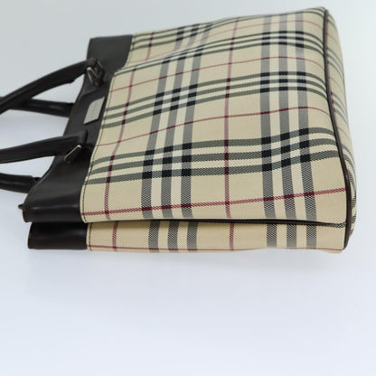 Burberry Brown Canvas Nova Check