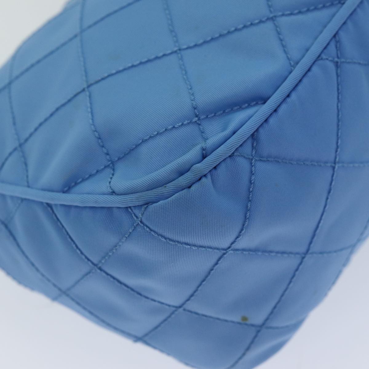 Prada Blue Synthetic Clutch