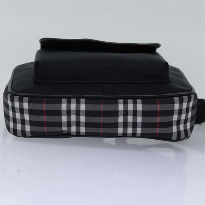 Burberry Black Synthetic Nova Check