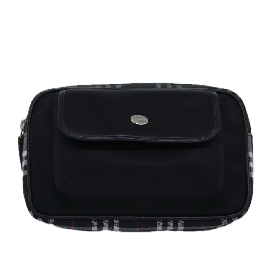 Burberry Black Synthetic Nova Check