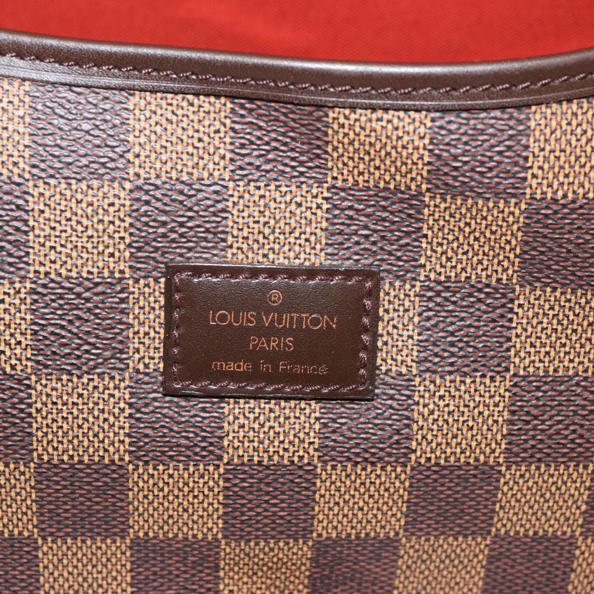 Louis Vuitton Brown Canvas Saumur 35