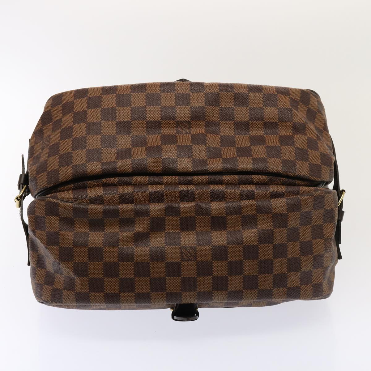 Louis Vuitton Brown Canvas Saumur 35