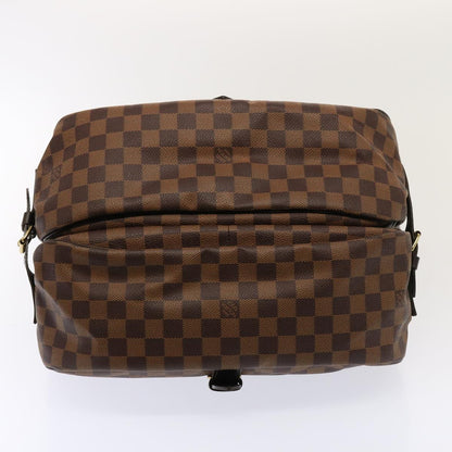 Louis Vuitton Brown Canvas Saumur 35