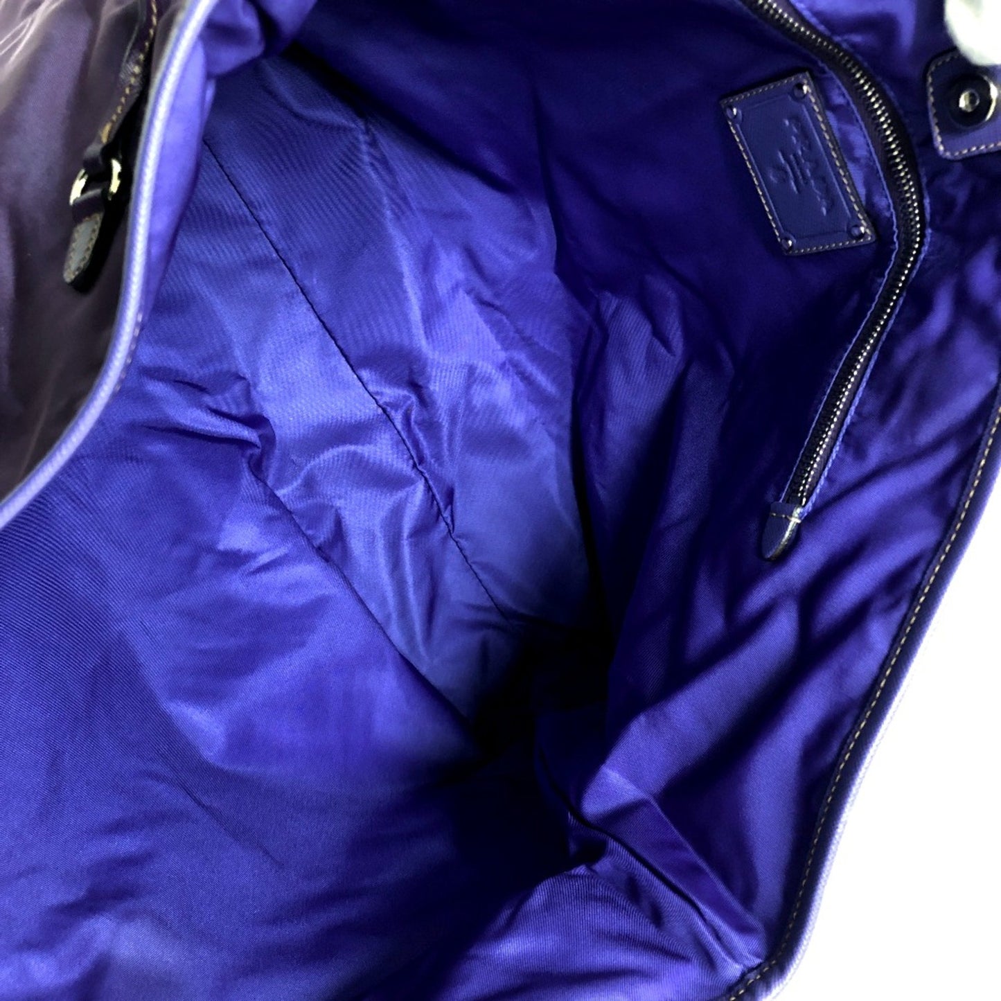 Prada Purple Synthetic Re-nylon