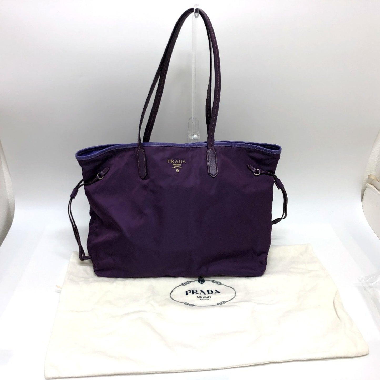 Prada Purple Synthetic Re-nylon
