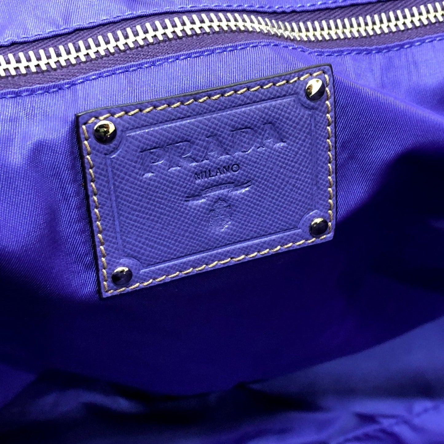 Prada Purple Synthetic Re-nylon