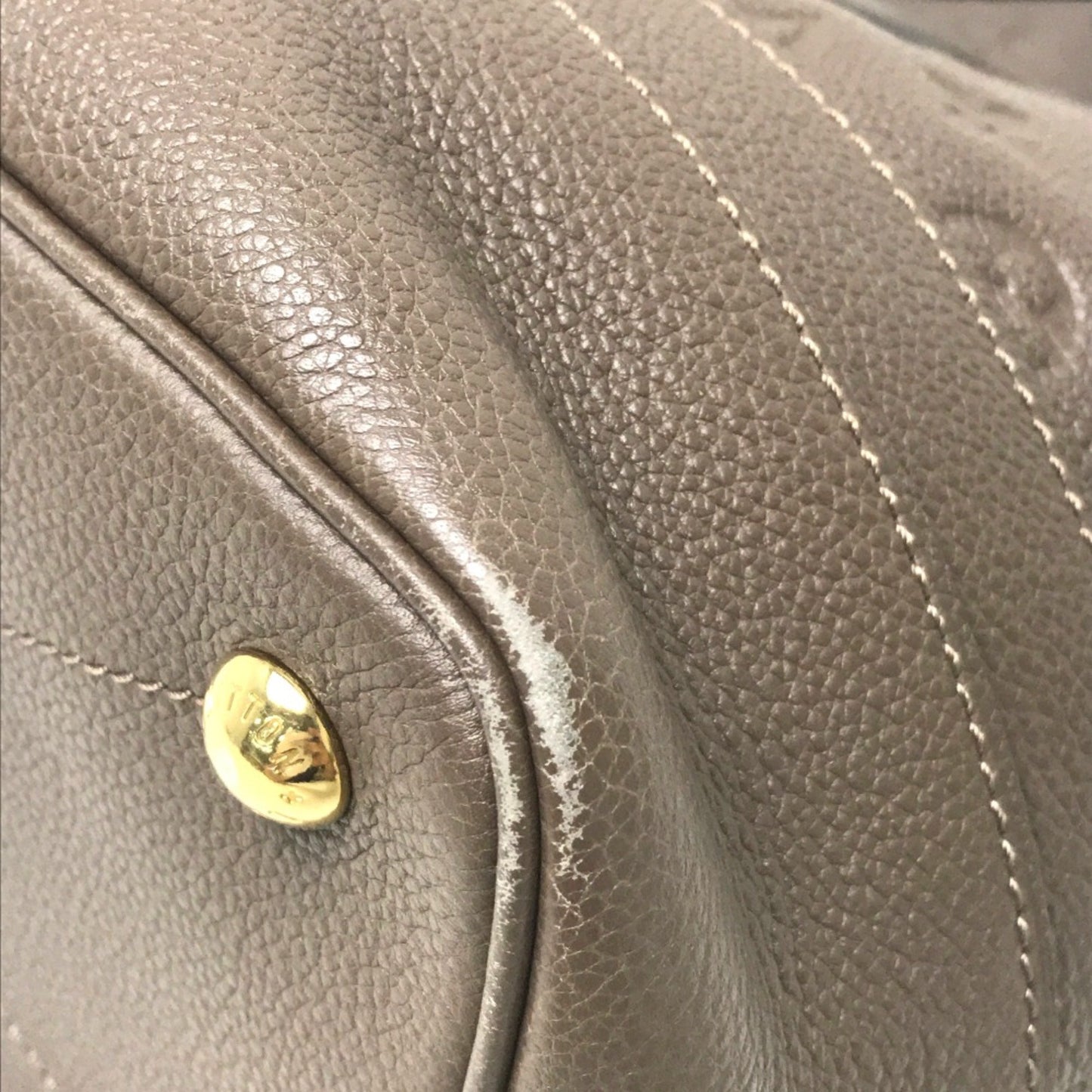 Louis Vuitton Brown Leather Citadine