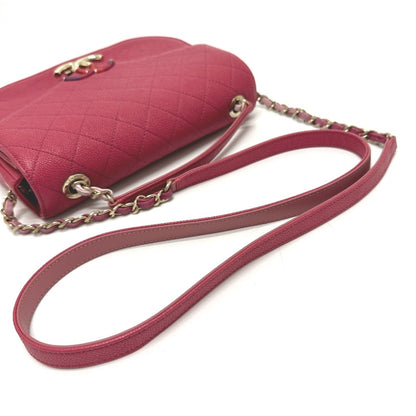 Chanel Pink Leather Coco Cuba