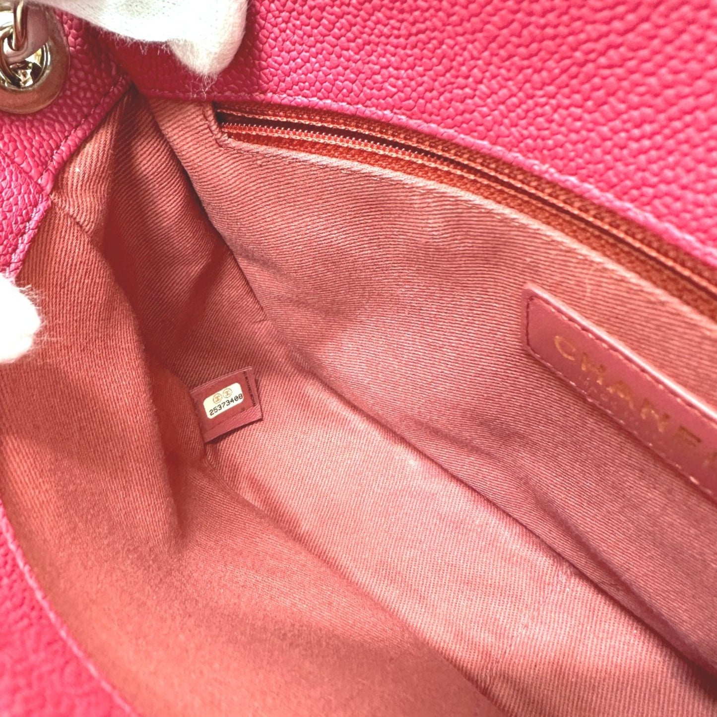 Chanel Pink Leather Coco Cuba