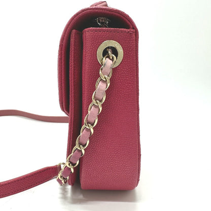 Chanel Pink Leather Coco Cuba