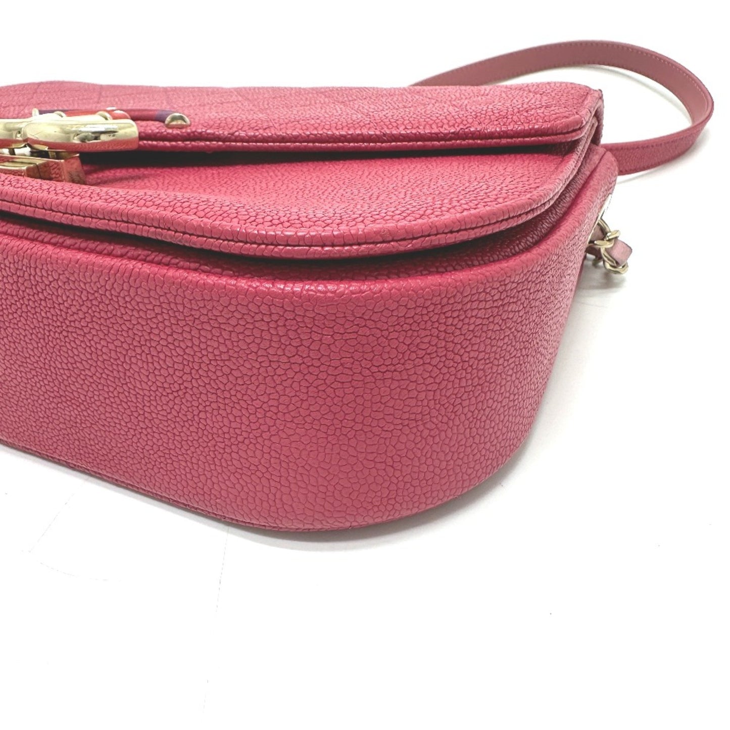 Chanel Pink Leather Coco Cuba