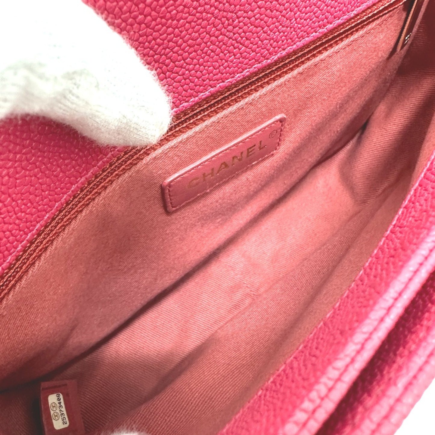 Chanel Pink Leather Coco Cuba