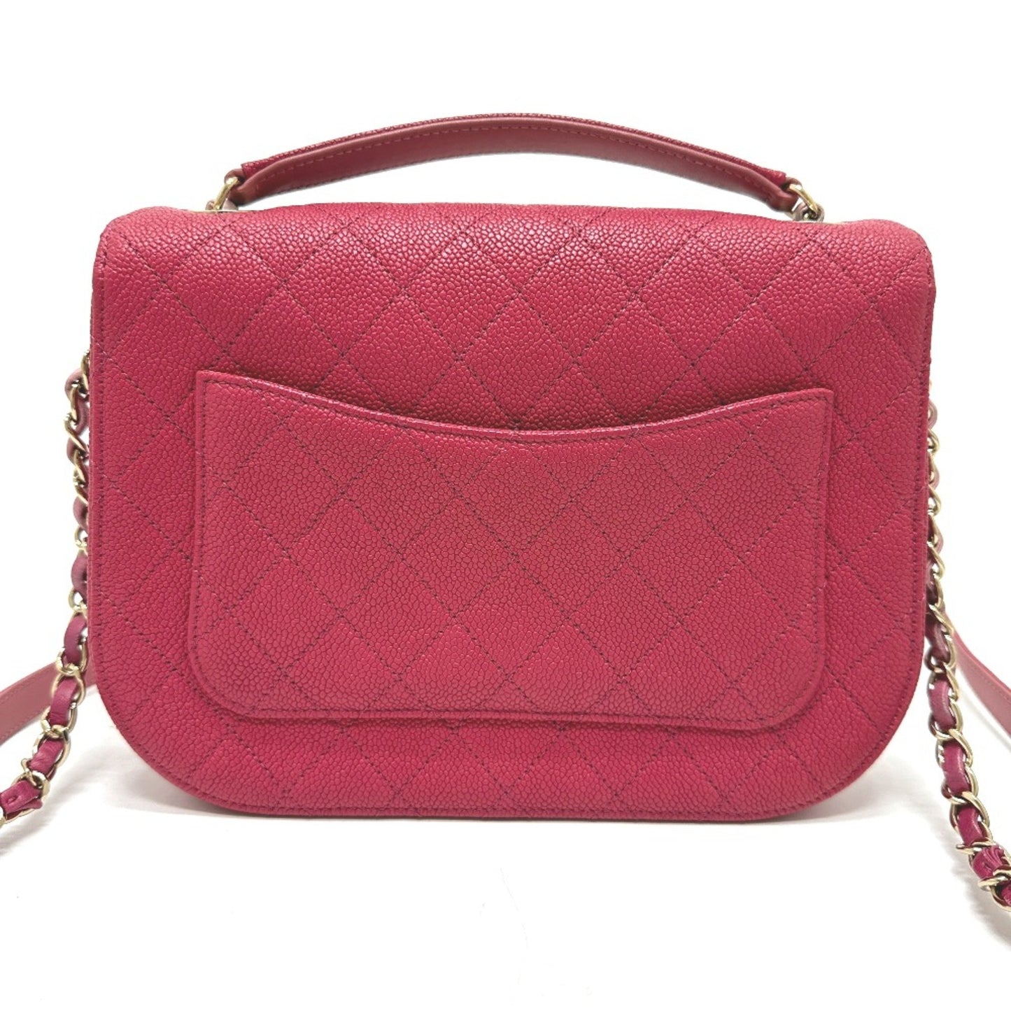 Chanel Pink Leather Coco Cuba