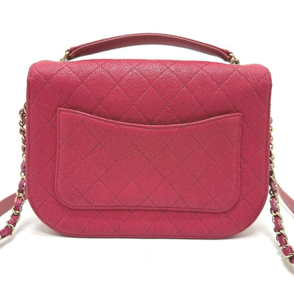 Chanel Pink Leather Coco Cuba