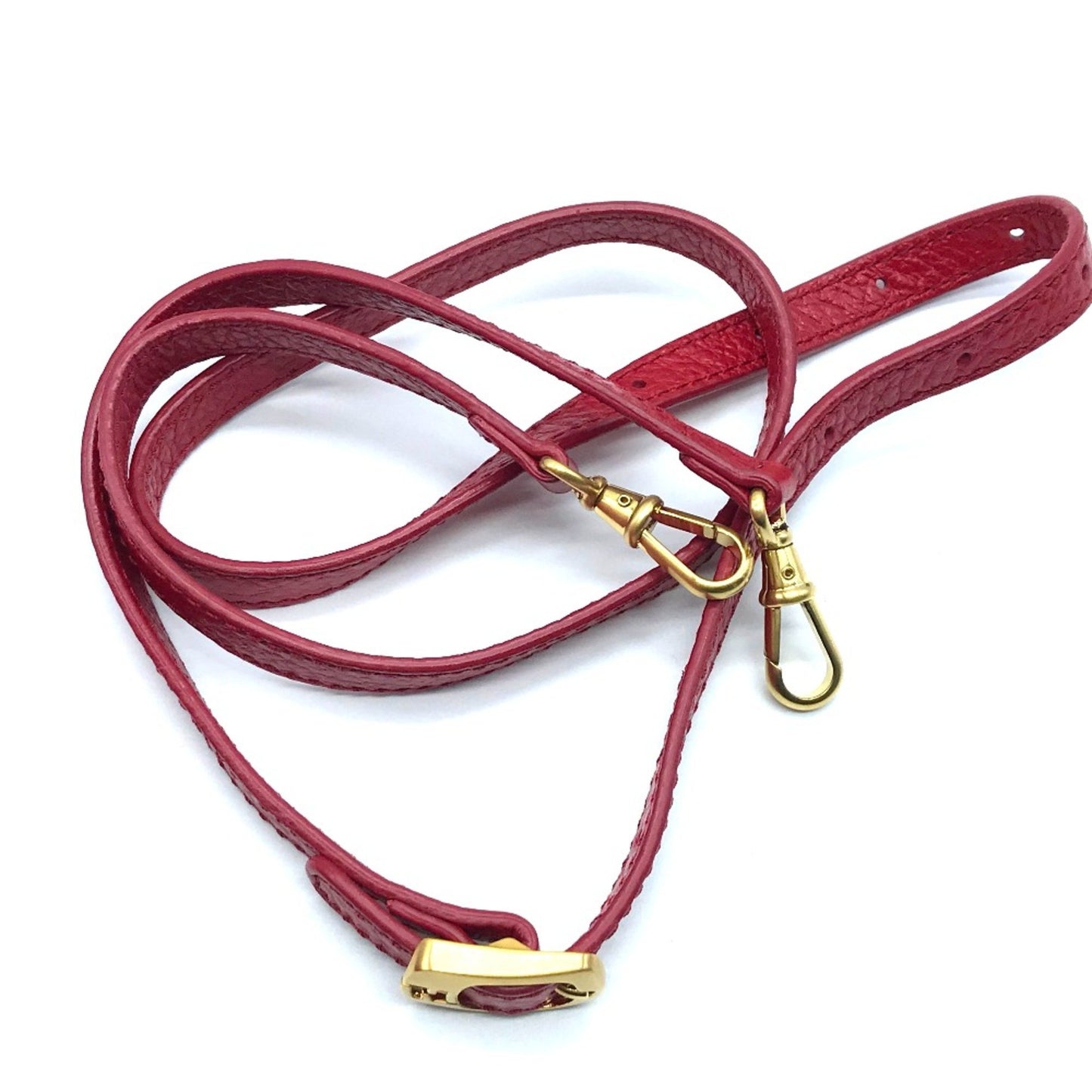 Fendi Red Leather Chameleon