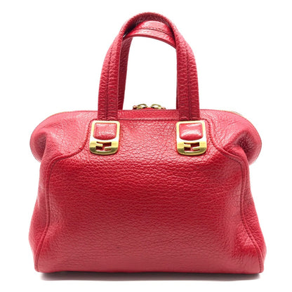 Fendi Red Leather Chameleon