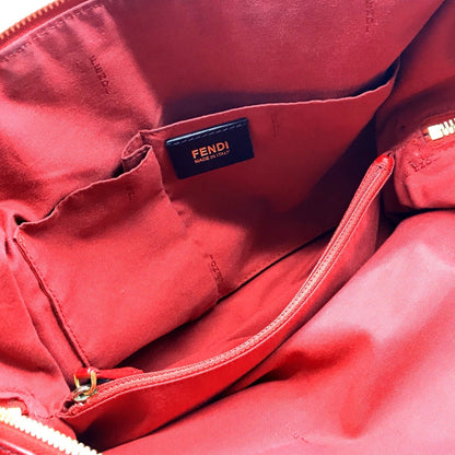 Fendi Red Leather Chameleon