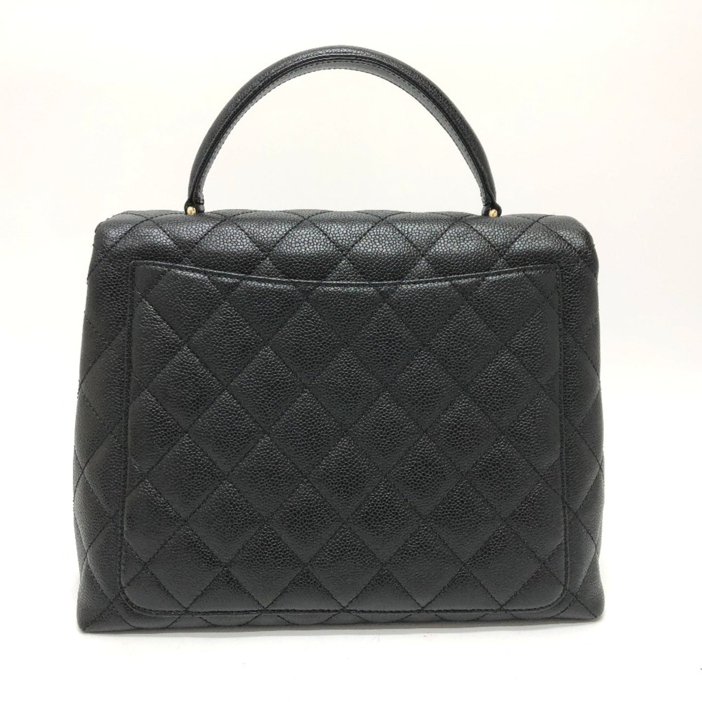 Chanel Black Leather Coco Handle