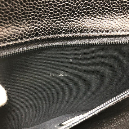 Chanel Black Leather Coco Handle