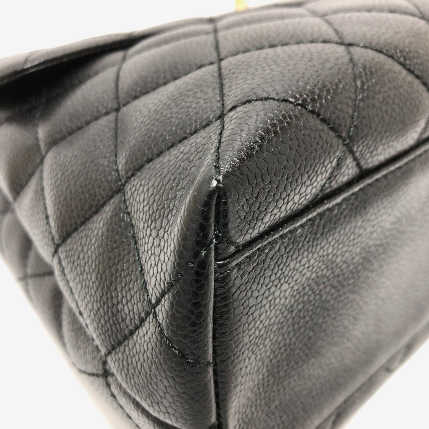 Chanel Black Leather Coco Handle