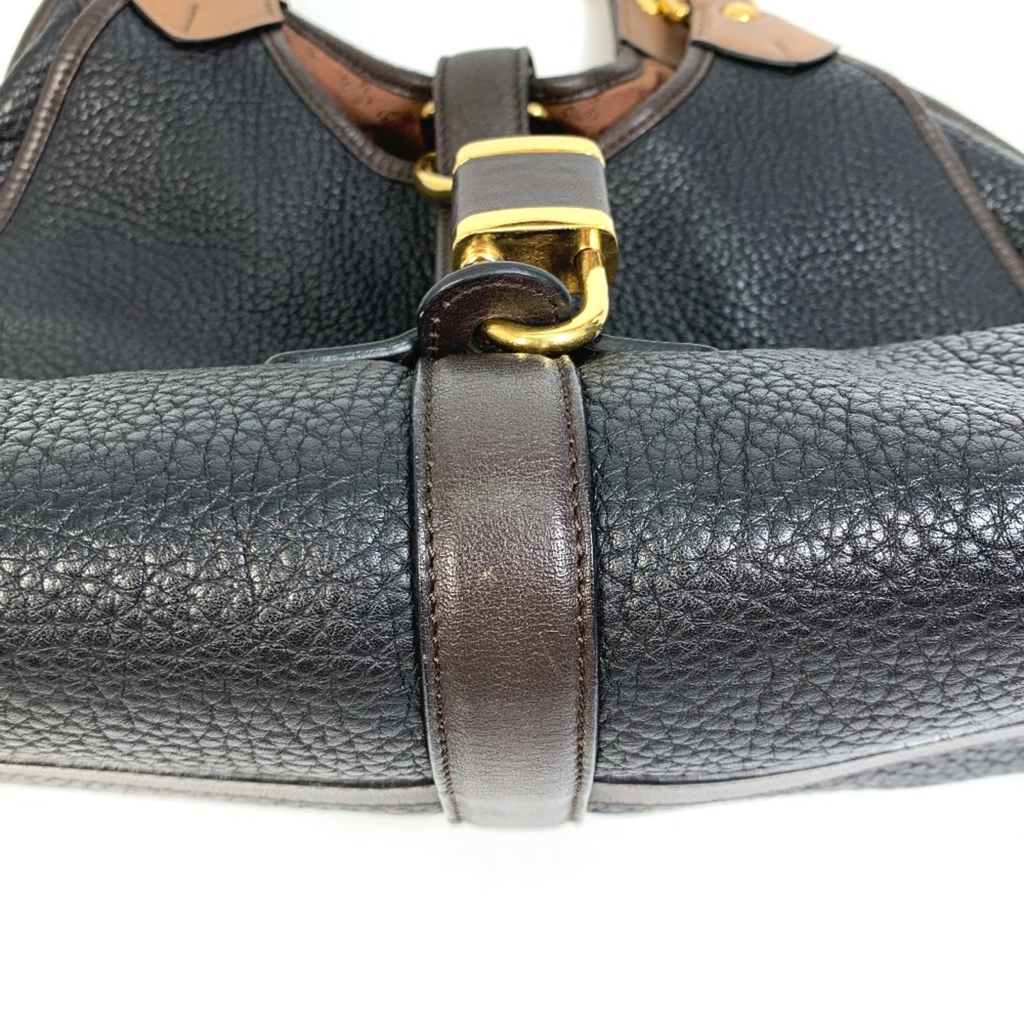 Loewe Black Leather Anagram