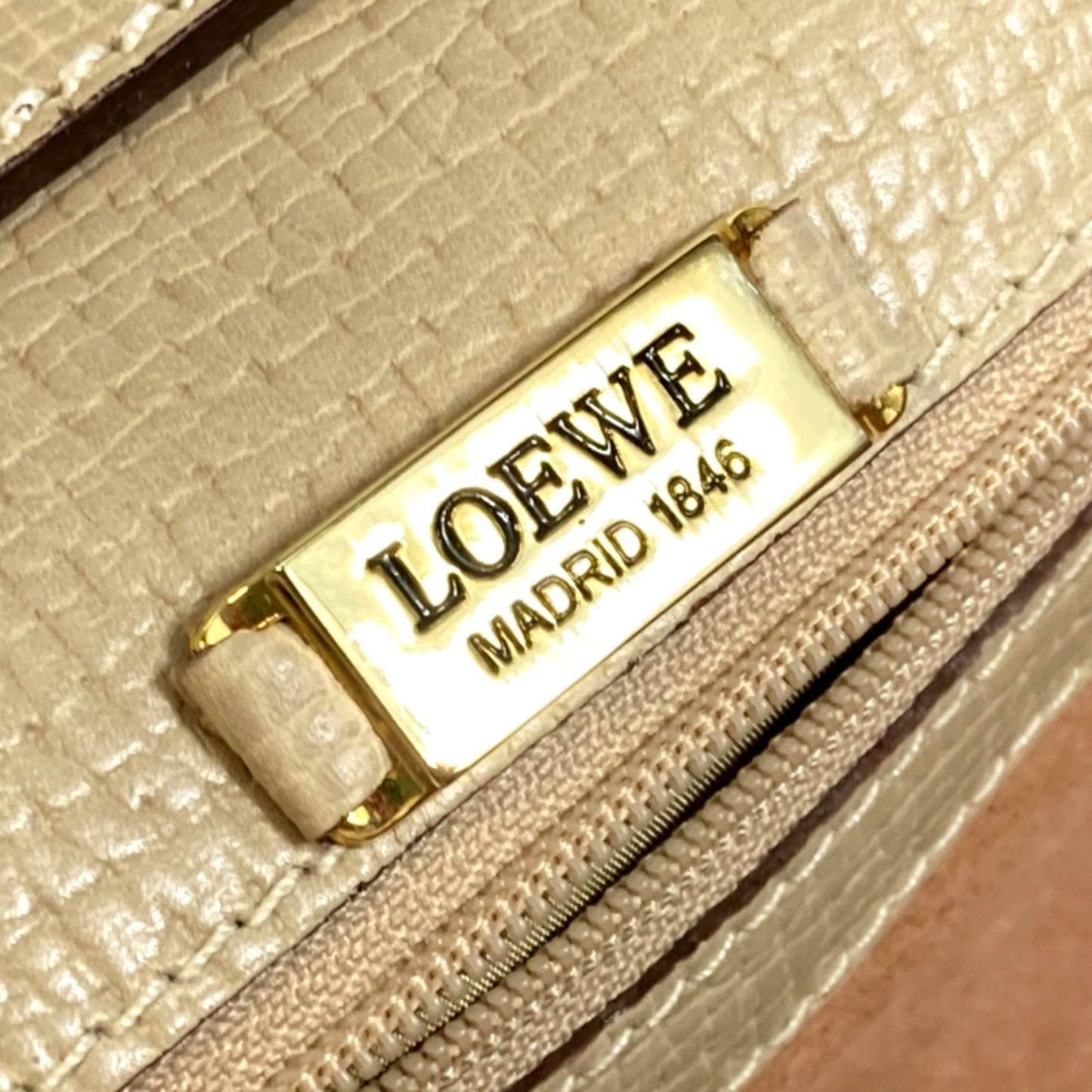 Loewe Brown Leather Barcelona