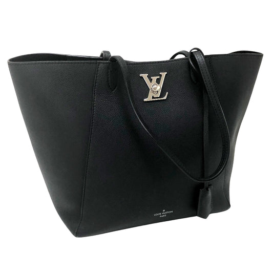 Louis Vuitton Black Leather Lockme