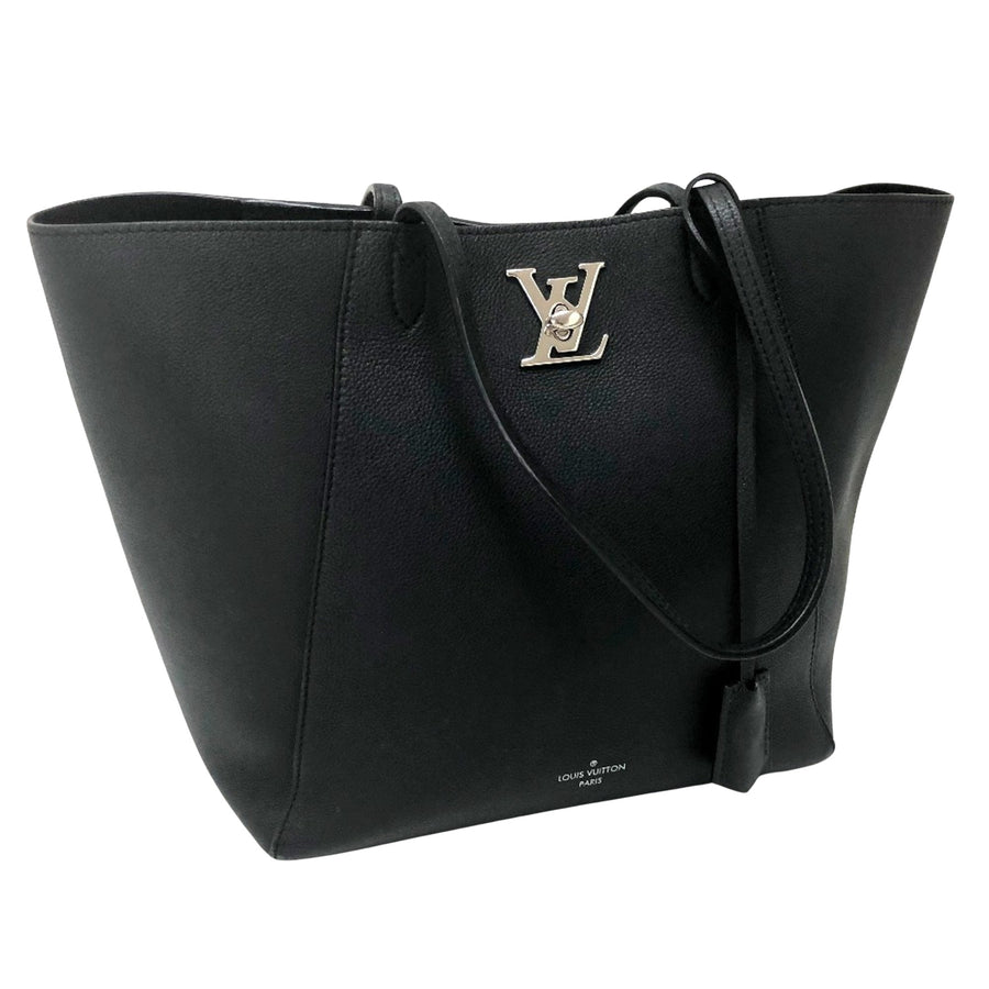 Louis Vuitton Black Leather Lockme