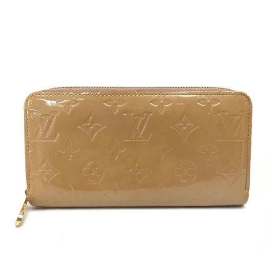 Louis Vuitton Brown Patent Leather Portefeuille Zippy