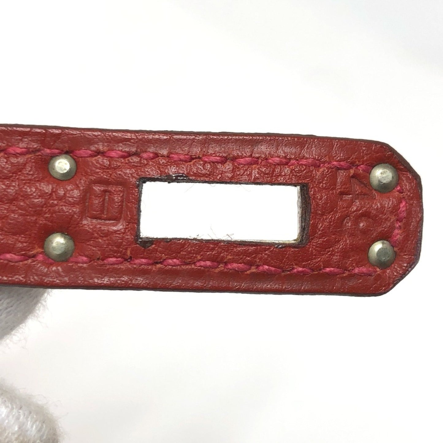 Hermès Red Leather Birkin 25