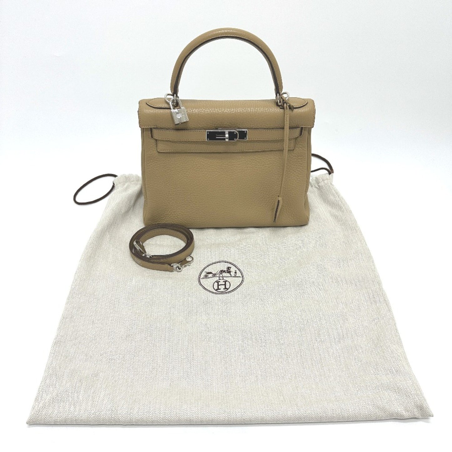 Hermès Brown Leather Kelly 28