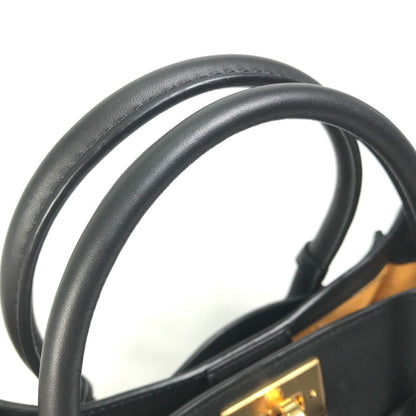 Louis Vuitton Black Leather On My Side