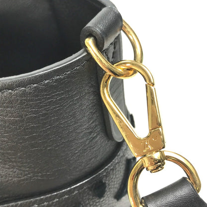 Louis Vuitton Black Leather On My Side